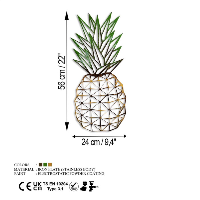 Wallity Pineapple 223 Multicolor
